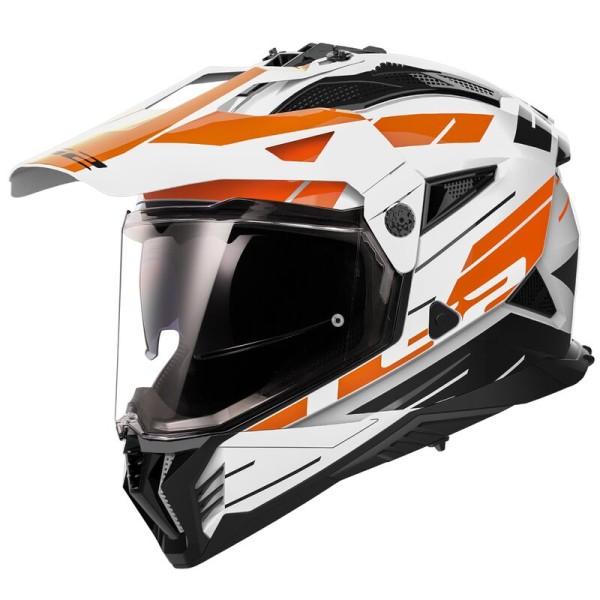LS2 LS2 MX702 PIONEER II NAMIB WHITE ORANGE-06